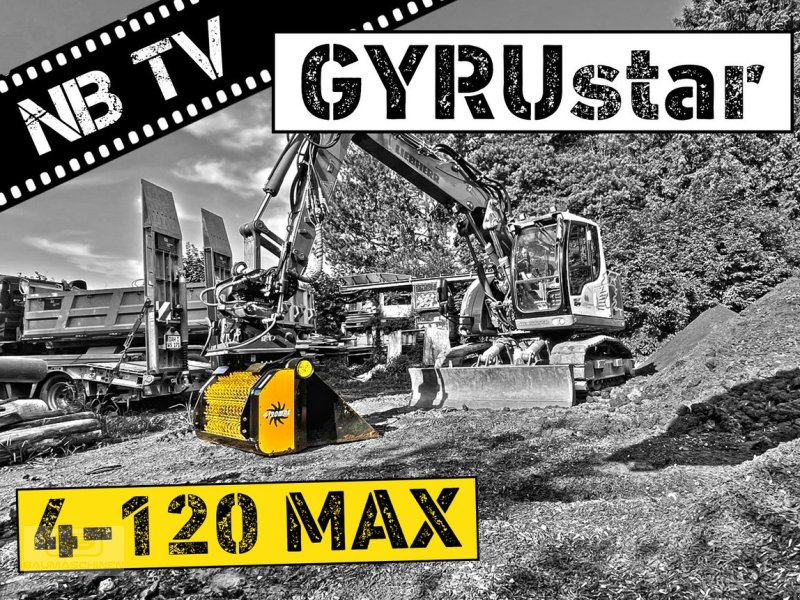 Greifer des Typs Gyru Star 4-120MAX | Separatorschaufel Bagger & Lader, Neumaschine in Eggenfelden (Bild 1)